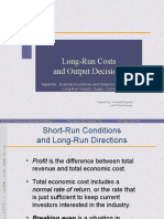 Long-Run Costs and Output Decisions