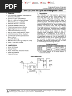 TPS6106x Constant Current LED Driver With Digital and PWM Brightness Control