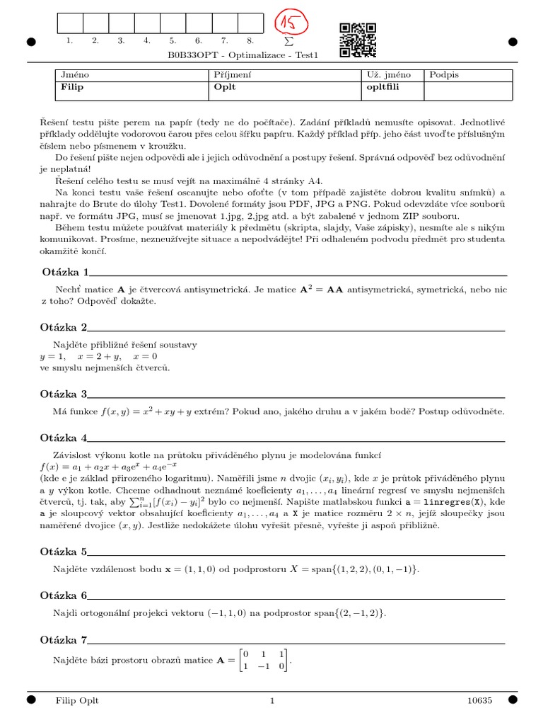Test 1 | PDF