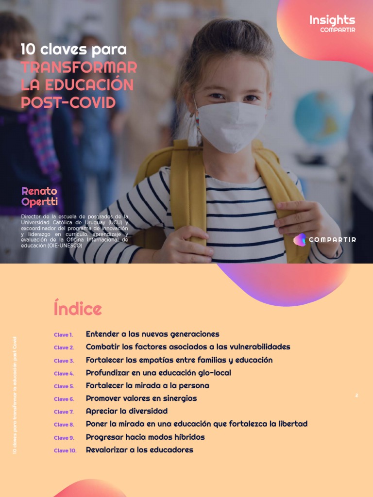 Claves para transformar la educación post-COVID | PDF | Plan de ...