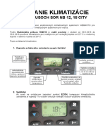 Používanie Klimatizácie V SOR NB 12, 18 City