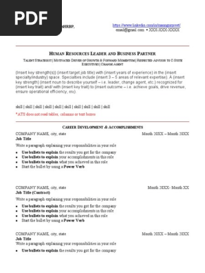 ATS Resume Template