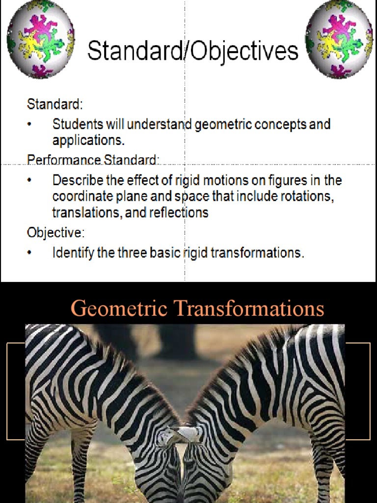 Geometric Transformations Overview | PDF | Language Arts & Discipline
