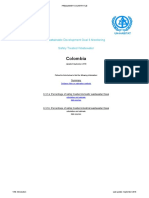 Colombia: Sustainable Development Goal 6 Monitoring Safely Treated Wastewater