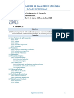 Ruta de Aprendizaje FDE 115 Unidad II