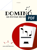 DOMINÓ NOTAS MUSICAIS
