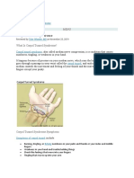 Carpal Tunnel Syndrome 1