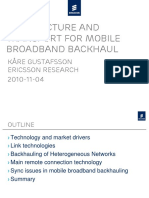 01-Architecture and Transport Technologies For Mobile Broadband Backhaul