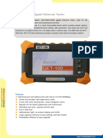 Gigabit Ethernet Tester: Features