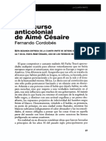 El Discurso Anticolonial de Aime Cesaire 788951