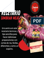 Recetario #3 Simbrah Meat Carnes