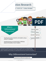 Differentiation Research