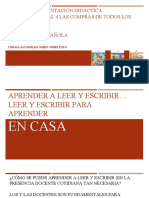 Parte IIIa Abordaje de Lengua Española Plan Mensual 4
