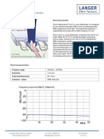 Short Description: H-Field Probe 100 KHZ Up To 50 MHZ