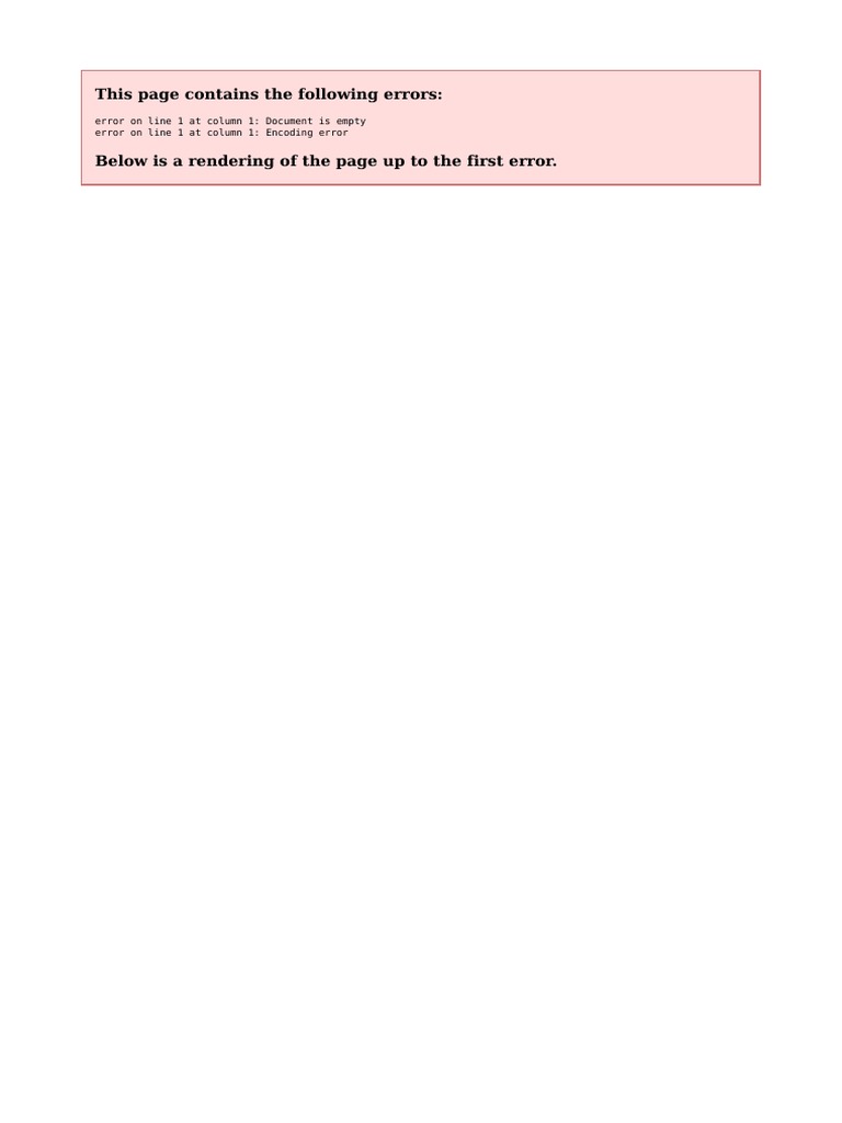 Document Encoding and Empty Errors | PDF | Encodings | Computer Data
