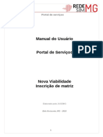 Tutorial Do Usuario para Consulta de Viabilidade