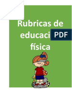 Rubrica Educacion Fisica