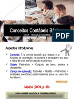 PRÉ-AULA SCREENCAST - Conceitos Contábeis Básicos