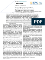 The Data Driven Process Improvement Cycle Using Digitaliza - 2018 - IFAC Papers