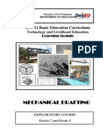 k to 12 Mechanical Drafting Learning Module