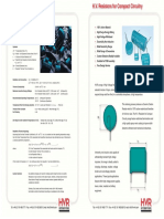 Technical Data - HVR International - Resistors For Compact Circuitry