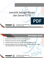 Mikrotik PPPoE, Hotspot - Pelatihan OLT Dan FIber Optic JSN