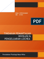 Pematauan Involusi Dan Pengeluaran Lochea