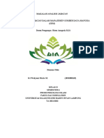 MAKALAH ANALISIS JABATAN. Sri Wahyuni Maria Maharani.1831080165