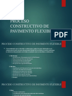 Proceso Constructivo de Pavimento Flexible