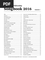 CCC Ukulele Fellowship Songbook 2016