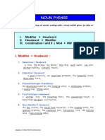 3.noun PHR & STC Pattern