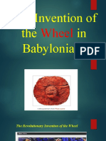 The Invention of The in Babylonians: Wheel