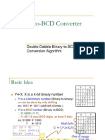 Binary-to-BCD Converter: Basic Idea