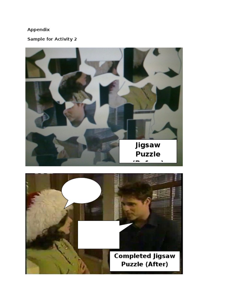 Jigsaw Puzzle Activity Sample Guide | PDF
