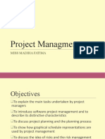 Project Managment: Miss Madiha Fatima