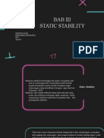 Bab 3 Static Stability