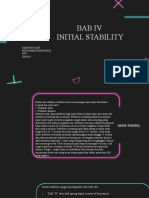 BAB 4 INITIAL STABILITY