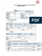 Ficha de Monitoreo