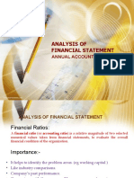 Financial Analysis of Annual Accounts