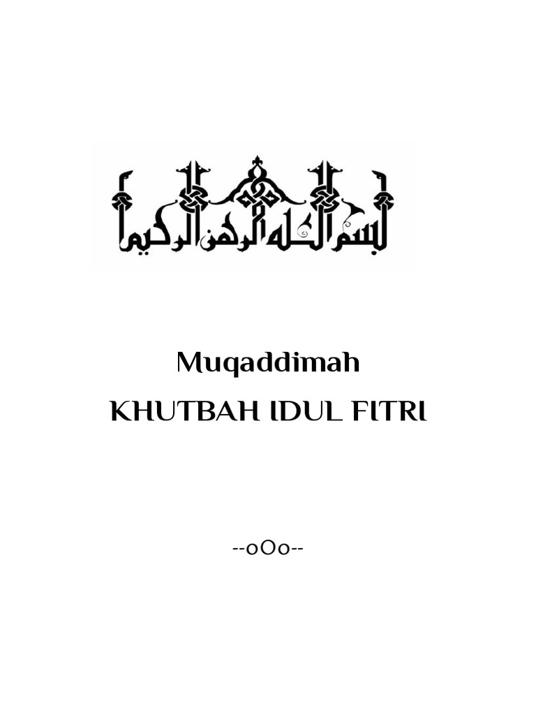 Khutbah IDUL FITRI 2 PDF