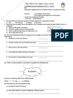 The City School,: PAF Chapter, Junior Section Science Reinforcement Worksheet H.W 3 - Year 4