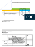 Price Schedule: Date: March 24 2021 Procurement Reference No.: PSS/RFP/002/2021 To: Premier Switch Solution