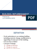 Building Refurbishment: Prepared By: Lilis Shereena Safiee