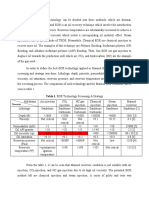 Table 1. EOR Technology Screening & Strategy