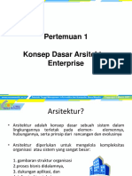 Arsitektur Dasar Enterprise