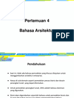 BAHASA ARSITEKTUR