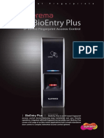 Ip Based Fingerprint Access Control: Bioentry Plus