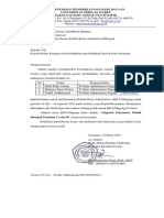 Contoh Surat Permohonan Magang - Taufik Ardhiansyah - D0118103