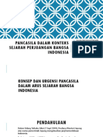 P.2 Pancasila dalam Konteks Sejarah Perjuangan Bangsa Indonesia