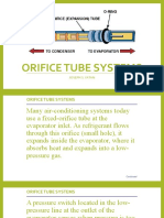 Orifice Tube Systems: Joseph S. Yatan